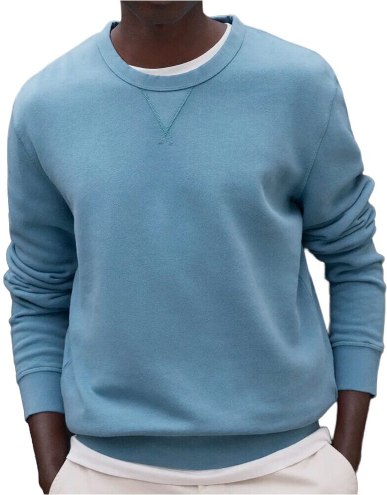 Ecoalf gola sudadera hombre Azul (S)