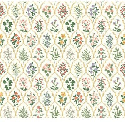 Rifle Paper Co.Hawthorne Cream Wallpaper