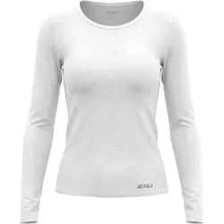 2XU Longsleeve Ignition Grid Baselayer, Größe S in Weiß Weiß