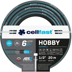 Cellfast, Gartenschlauch, GARTENSCHLAUCH HOBBY ATS2 GRÖSSE: 1/2" LÄNGE: 20 m (20 m, 12.50 mm)