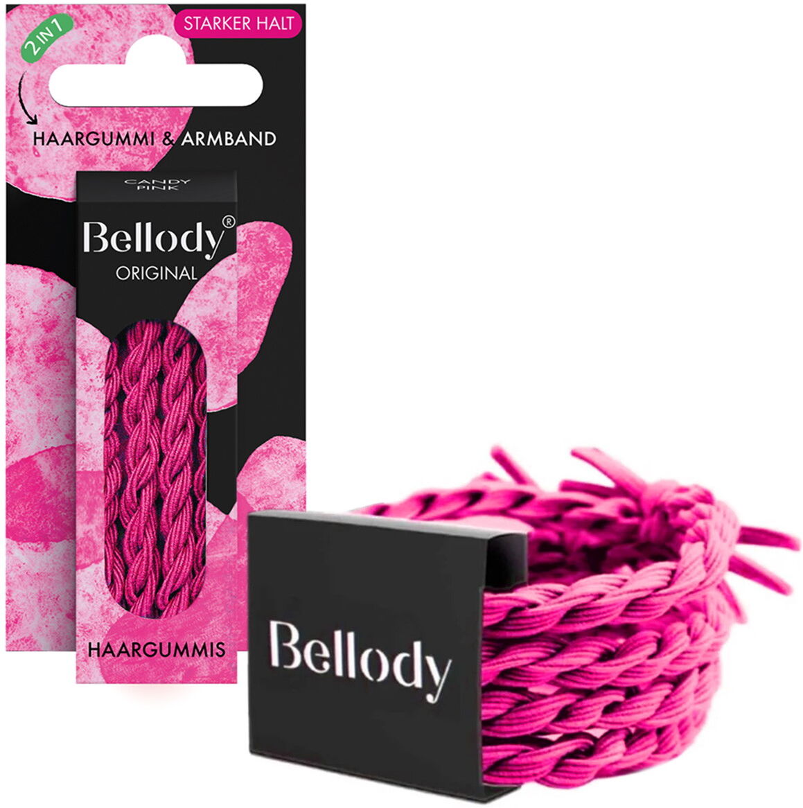 4 Stück Bellody Original Haargummis