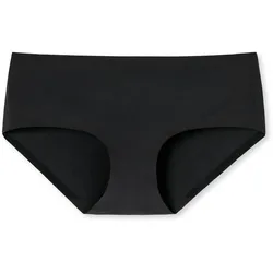 SCHIESSER Damen Panty, Invisible Cotton - Single Jersey, Nahtlos Schwarz / S (Small)