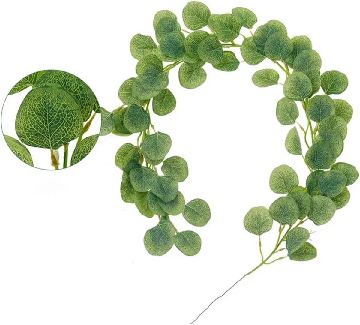 Kunstmatige Eucalyptus Wijnstok - Groen - 1,5 Meter