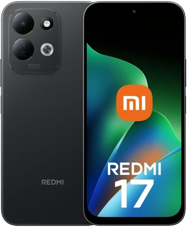 Smartphone Xiaomi Redmi 17 4GB/ 256GB/ 6.9'/ Negro