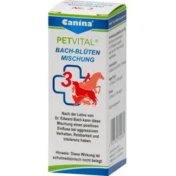 Petvital Bachblüten Nr. 3 Vet 10 G