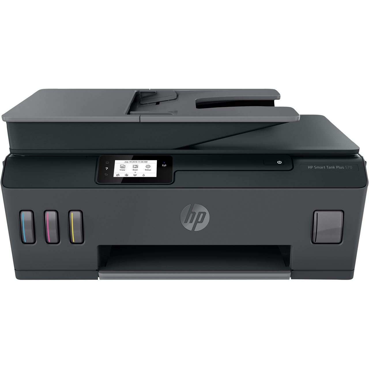 HP Smart Tank Plus 570 Wireless All-in-One 3 in 1 Tintenstrahl-Multifunktionsdrucker grau
