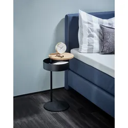 Beistelltisch LETTO, obere Ablage Eiche