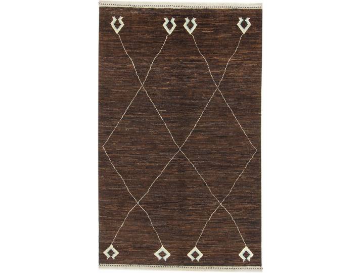 Berber Maroccan Style Teppich 150x244 Handgeknüpft Modern Orientteppich Designteppich Wolle