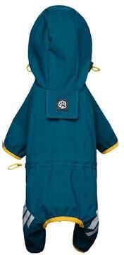 Uplifted Goods Reflective Waterproof Dog Raincoat With Full Coverage Design blue m