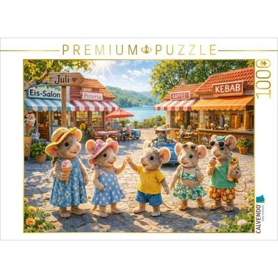 CALVENDO Puzzle Sommerfreunde im Juli | 1000 Teile Lege-Größe 64x48cm Foto-Puzzle für glückliche Stunden
