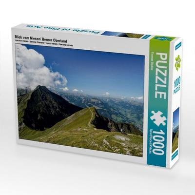 CALVENDO Puzzle Blick vom Niesen/ Berner Oberland | 1000 Teile Lege-Größe 64x48cm Foto-Puzzle für glückliche Stunden