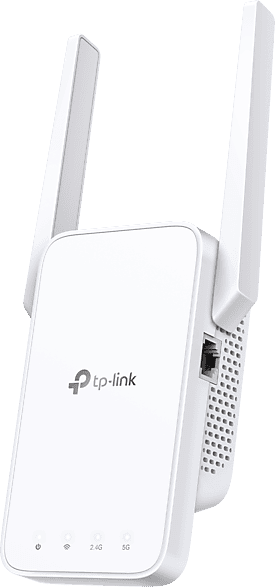 Repetidor WiFi - TP-Link RE315, Doble banda, 1200 Mbps, MIMO 2x2, WPS, Punto de acceso, Blanco