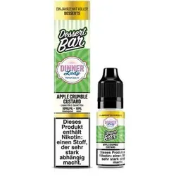 Dinner Lady Bar Apple Crumble Custard NicSalt Liquid 10ml / 10mg