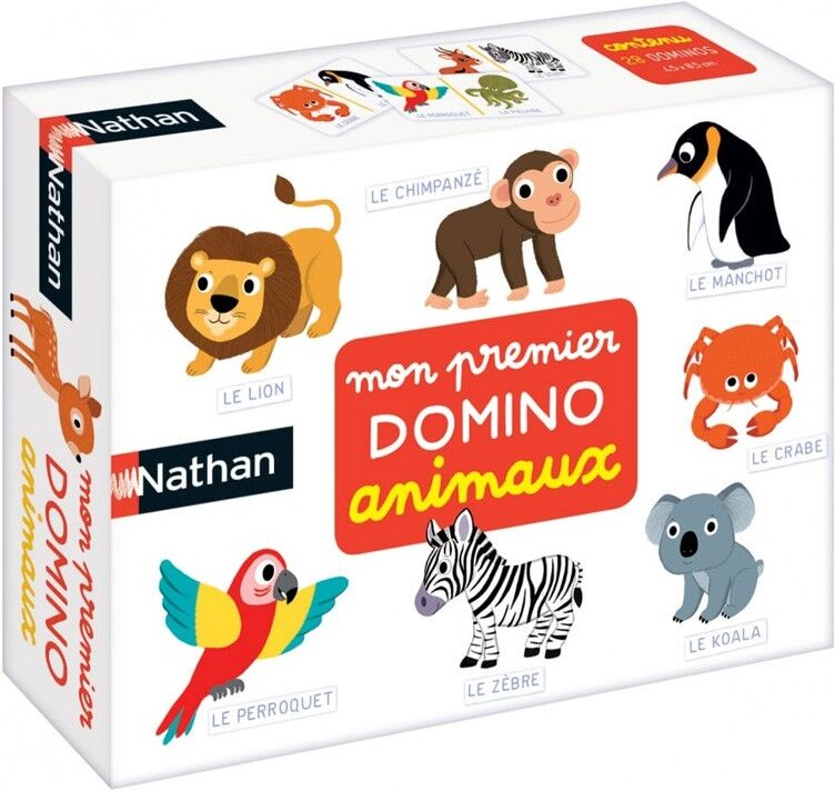Mon Premier Domino Animaux - Nathan