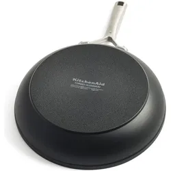 KitchenAid - Forged Hardened Aluminium Frypan Set 3pcs - Black - 20cm, 24cm, 28cm, Pfannenset + Topfset, Schwarz