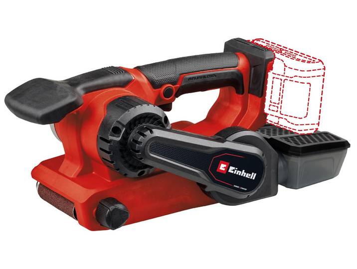 Akku-Bandschleifer EINHELL TP-BS 18 , rot, Schleifmaschinen, Akku-Bandschleifer
