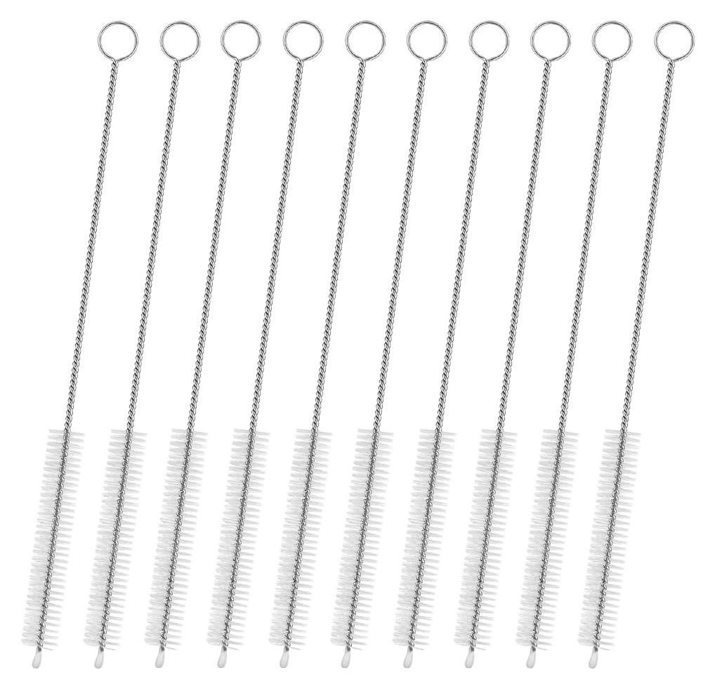 Dripio Rietjesreiniger, 10 stuks nylon borsteltjes, 300 mm lang