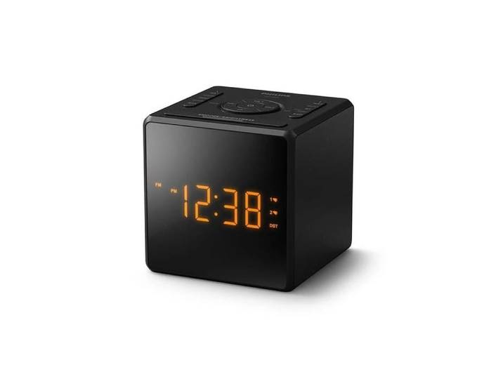 Philips TAR4500/10 Wekker radio Zwart