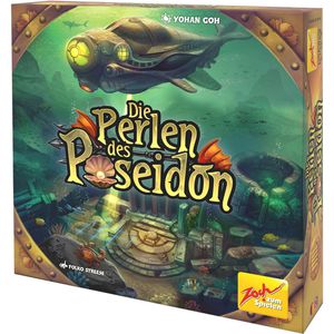 Zoch Brettspiel 601105174, Die Perlen des Poseidon, ab 8 Jahre, 2-4 Spieler