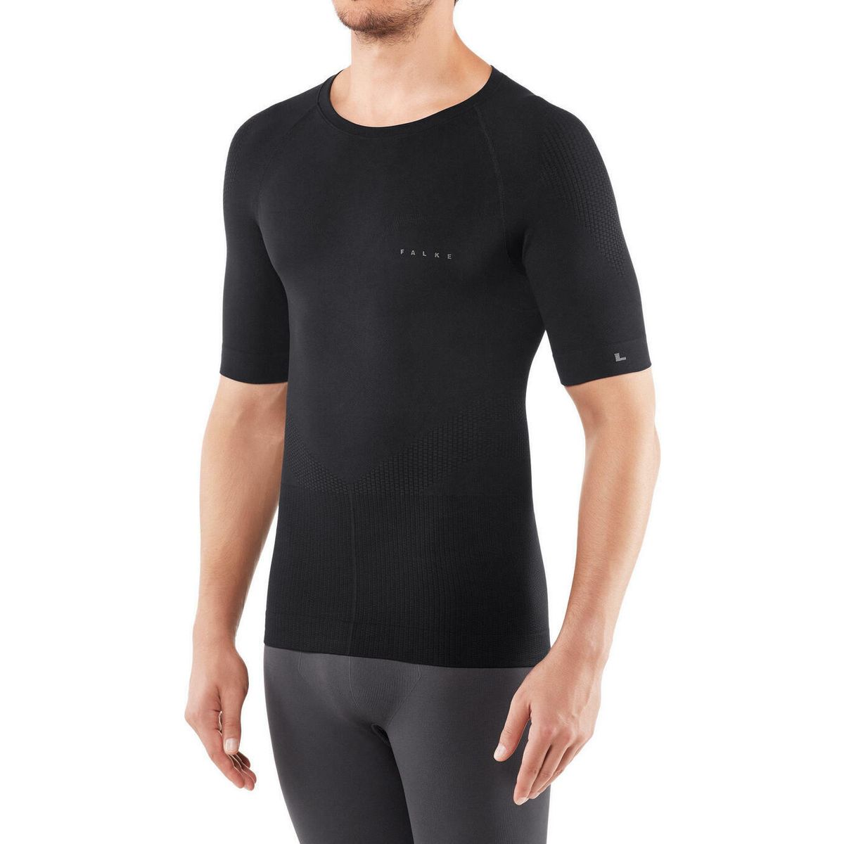 Falke Impulse Running Herren Tight Fit-shirt Health black (3000) 01 39564-3000-01