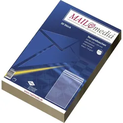 mayer-network 30022383 Versandtaschen Recycling - B4, ohne Fenster, selbstklebend, 110 g/qm, braun, 50 Stück