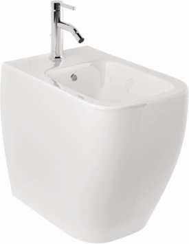 Kludi RESA C Stand-Tiefspül-Bidet 28BIB0243 52 cm, verdeckte Befestigungen Weiß glänzend
