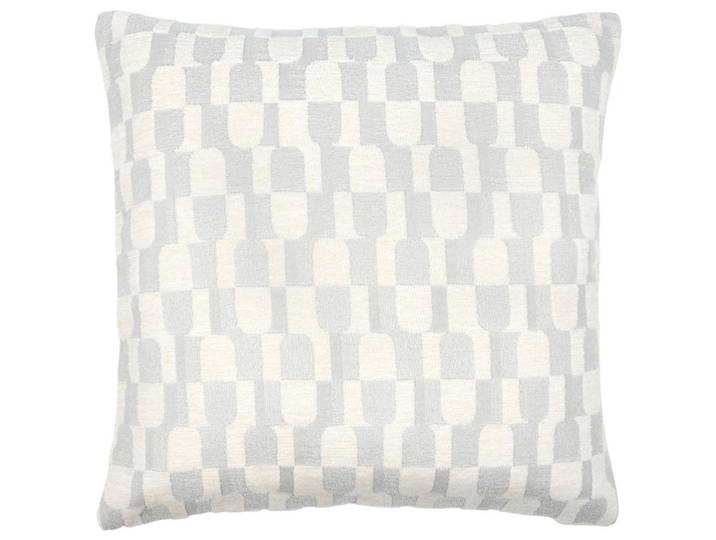 Dieter Knoll Zierkissen, Perlmutt, Textil, Graphik, Füllung: Polyester,Polyester, quadratisch, 45x45 cm, formstabil, Heimtextilien, Wohntextilien, Kissen, Zierkissen