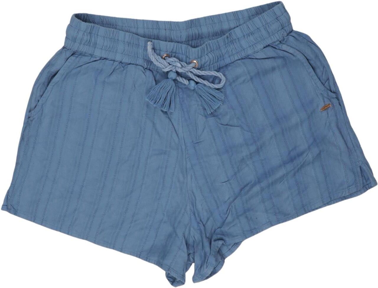 O Neill Damen Shorts, Blau, Gr. S, Viskose - Second Hand