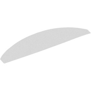AnTina Stufenmatte PremiumPlus, transparent, selbstklebend, Kunststoff, 60 x 18 cm, halbrund, rutschfest