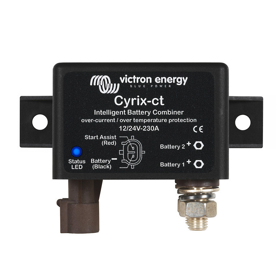 Victron Energy Cyrix-ct 12/24V-230A Blister relais, transparant