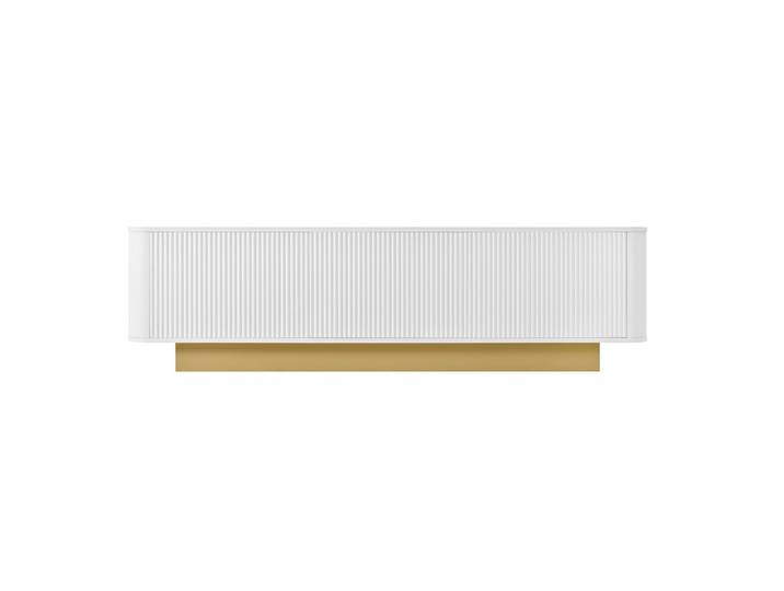 TV LOWBOARD weiß modern 3 türen kabelmanagement