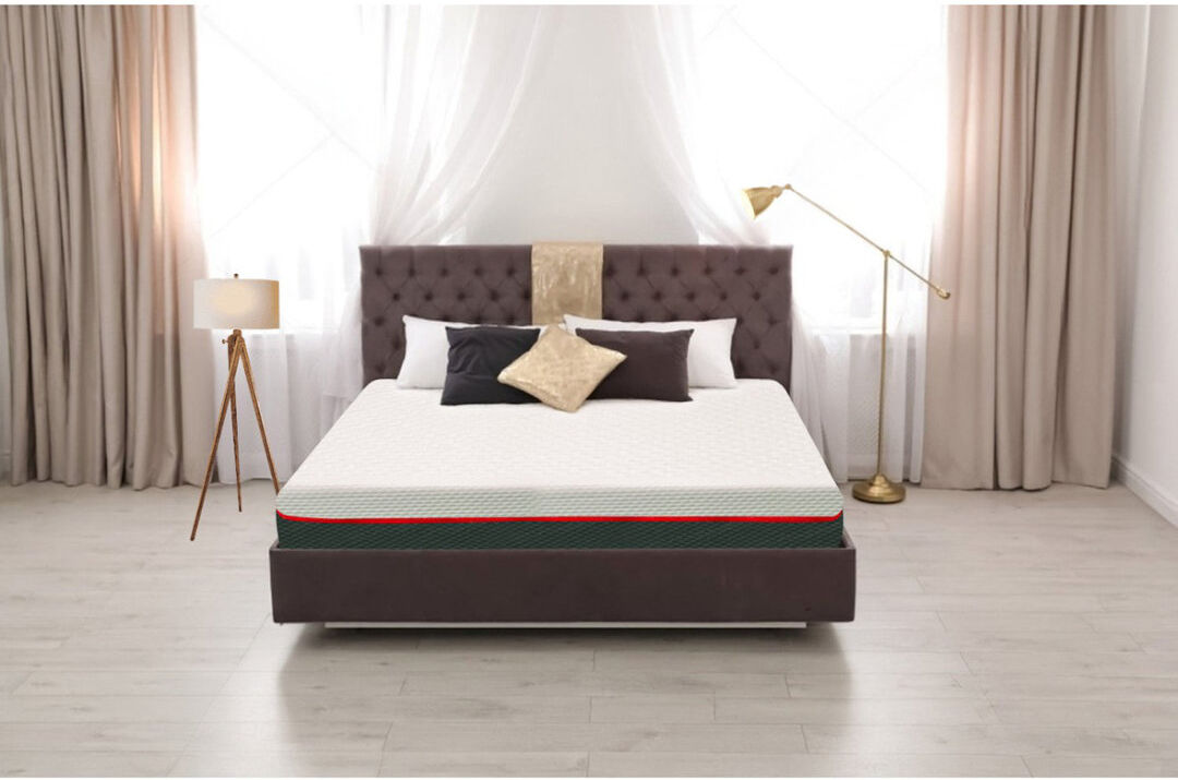 White Noise Nura Sports Premium 25cm Thick Ultra Orthopaedic Super Firm Foam Mattress Single (3')