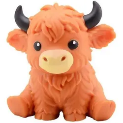 Johntoy Anti-Stress-Quetsch-Hochlandkuh, 2-f. so
