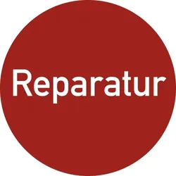 Reparatur, Folie, wiederablösbar, Ø 35 mm, 500 Stück/Rolle