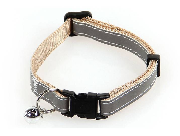 swisspet Katzenhalsband ReflectLine, silber