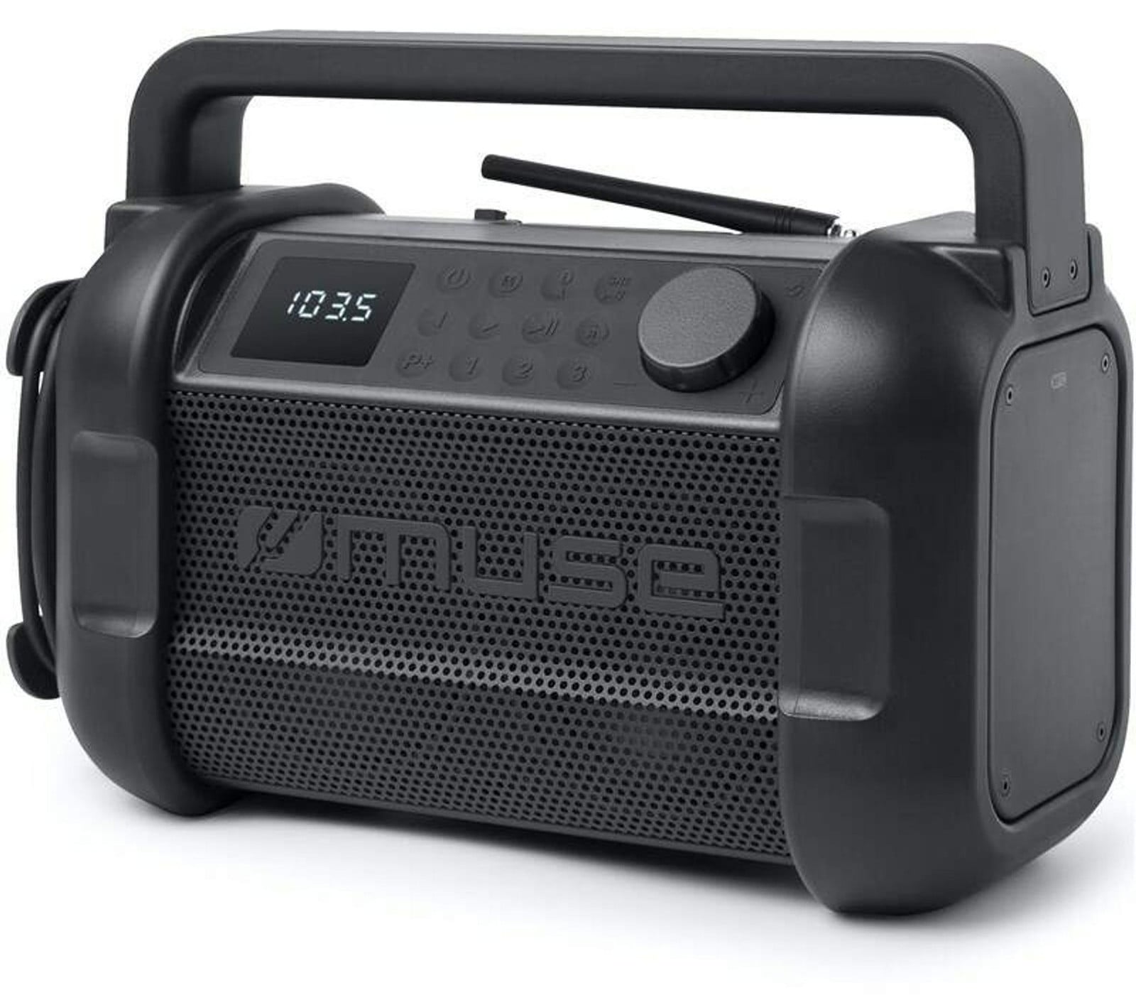 Muse M-928 FB Draadloze Bluetooth Radio - Waterdicht - Zwart