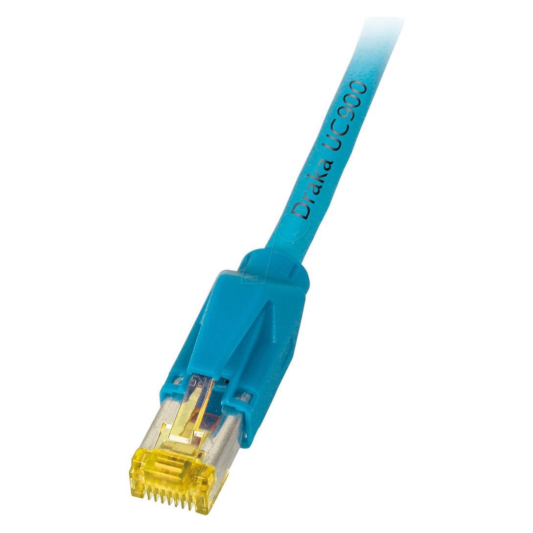 EFB Elektronik Netzwerkkabel (S/FTP, CAT6a, 10 m) (K8560BL.10)