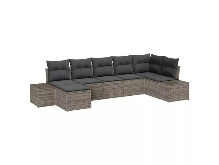 VidaXL - Outdoor-modul poly-rattan, One Size, Grau