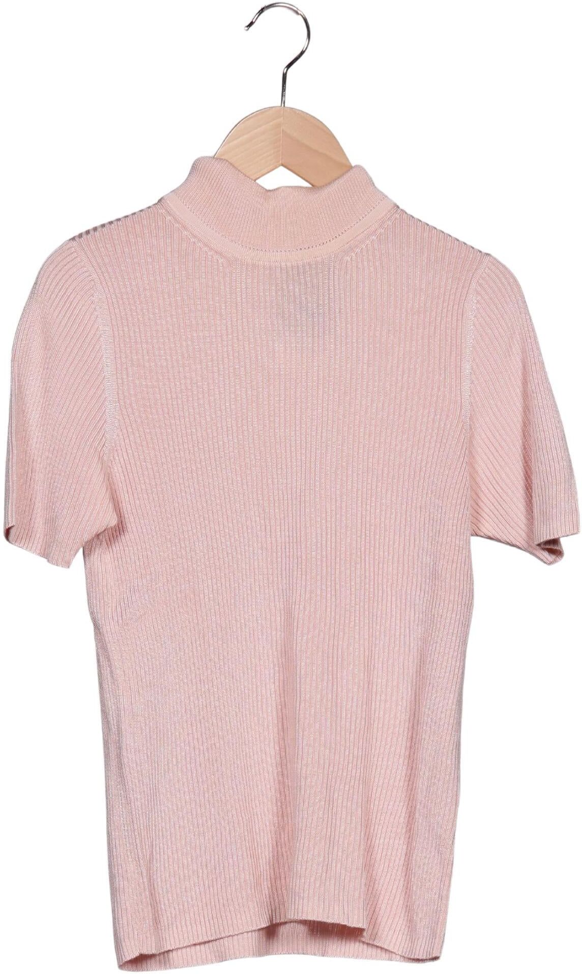 Marco Pecci Damen Pullover, Pink, Gr. S, Viskose / Baumwolle - Second Hand