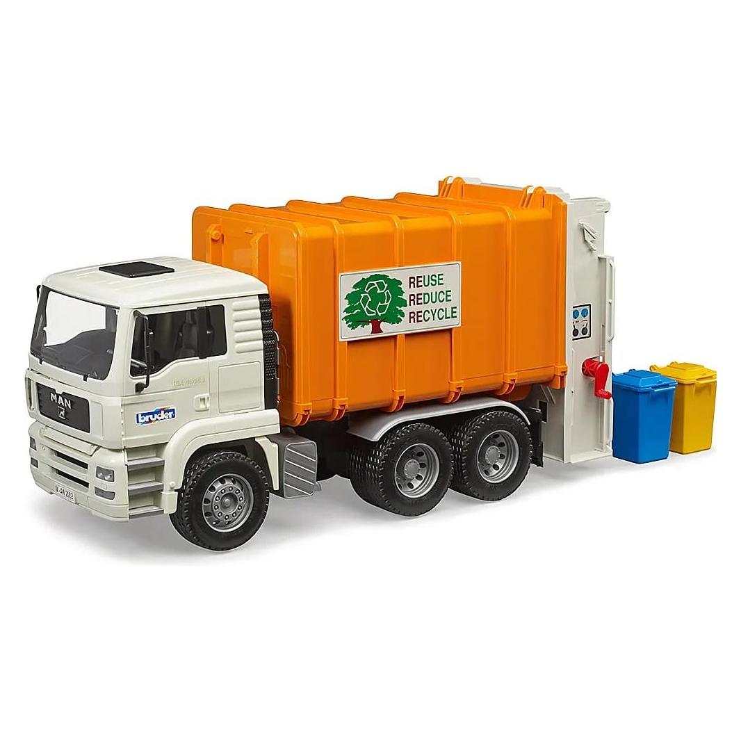 Bruder Man TGA Hecklader Müll-LKW (02772)