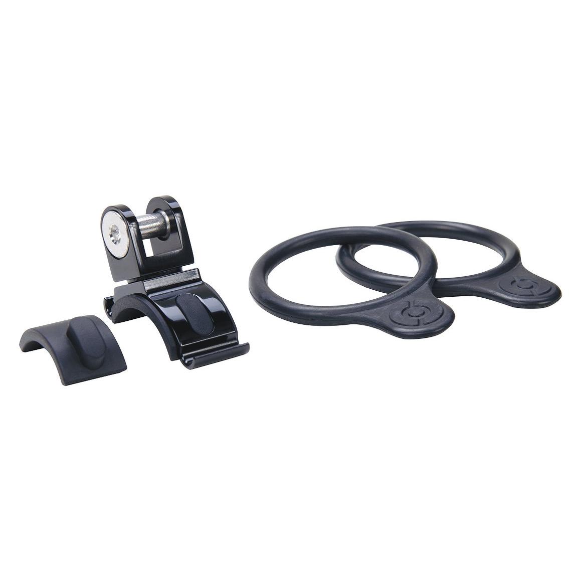 Supernova Lenkerhalter mit Gummi 25.4mm + 31.8mm (K-BM-2-BLK)