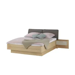 SCHÖNER WOHNEN Kollektion Bettanlage  Multiline ¦ holzfarben
