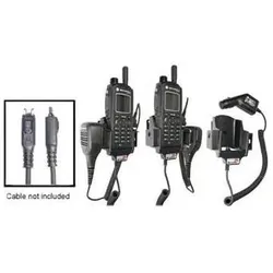 Brodit Funkgeräte Halter, für MOTOROLA MTP 850 / MTP850 - Zur Befestigung des Original Motorola KFZ, Smartphone Halterung