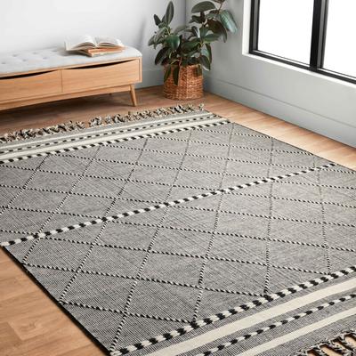 Alexander Home Isaiah Global Hand Loomed Geometric Wool Rug