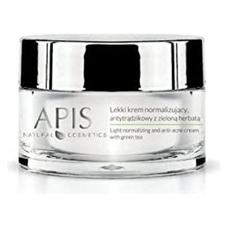 Apis Natural Cosmetics Apis Acne-Stop Light Normalizing Anti-Acne Cream Light Anti-Acne Normalizing Cream With Green Tea (50 ml) (5901810000608)