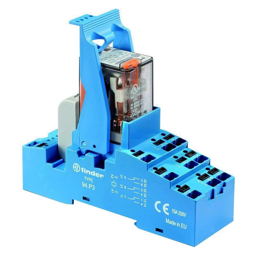 Finder Relay interface module push-in terminals (58.P3.8.230.0060SMA)