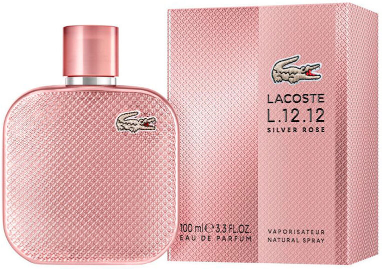 Lacoste L.12.12 Silver Rose eau de parfum vaporisateur 100 ml