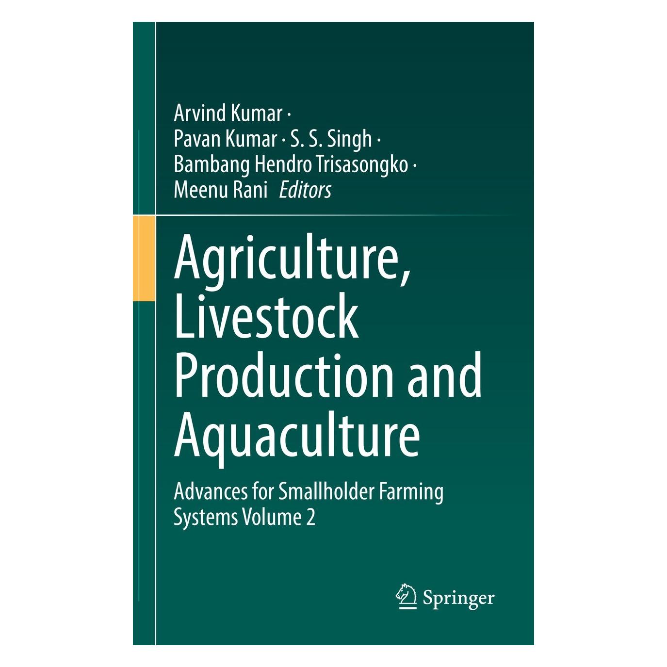 Springer Agriculture, Livestock Production and Aquaculture (9783030932619)