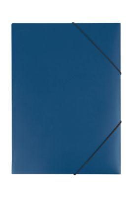 EICHNER Eckspannmappe, DIN A4, 3 Flügelklappen, 10 Stück, blau