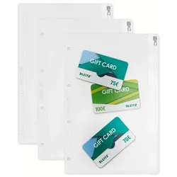 LEITZ Gleitverschlussbeutel A4 transparent
